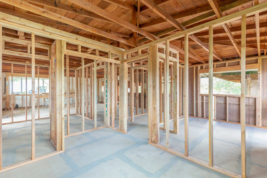 Interior Framing Weatherford Live Edge Carpentry