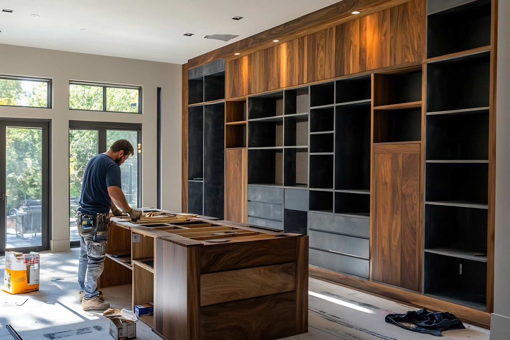 Kitchen Remodel Weatherford Texas Live Edge Carpentry